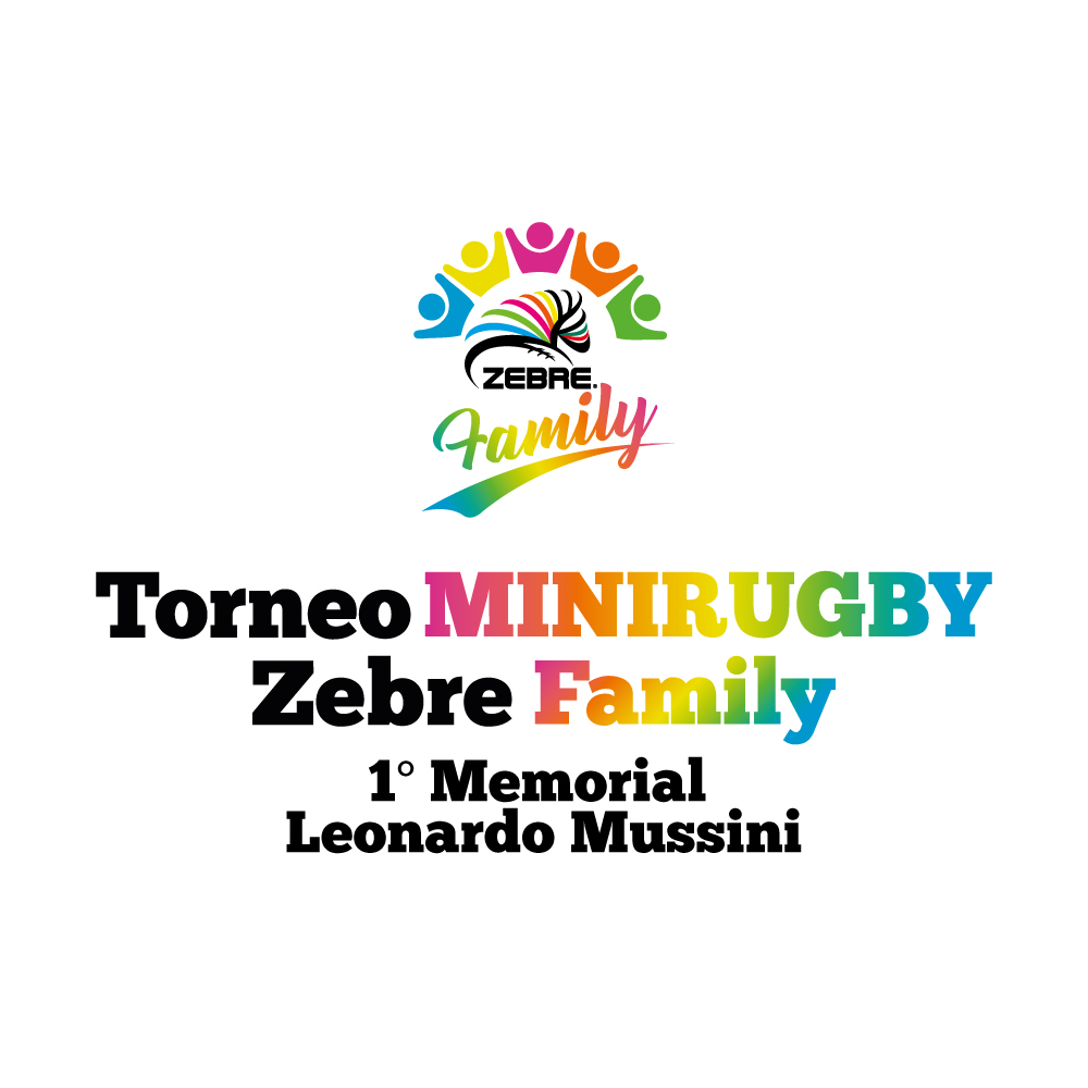 Logo Torneo Zebre Family,1° Memorial Leonardo Mussini