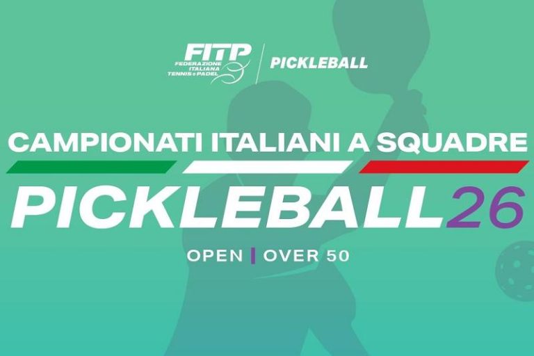 Campionato a squadre pickleball FITP: 4 partite a 21 punti